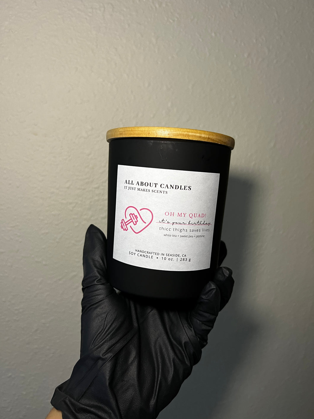 CUSTOMIZED CANDLE LABEL