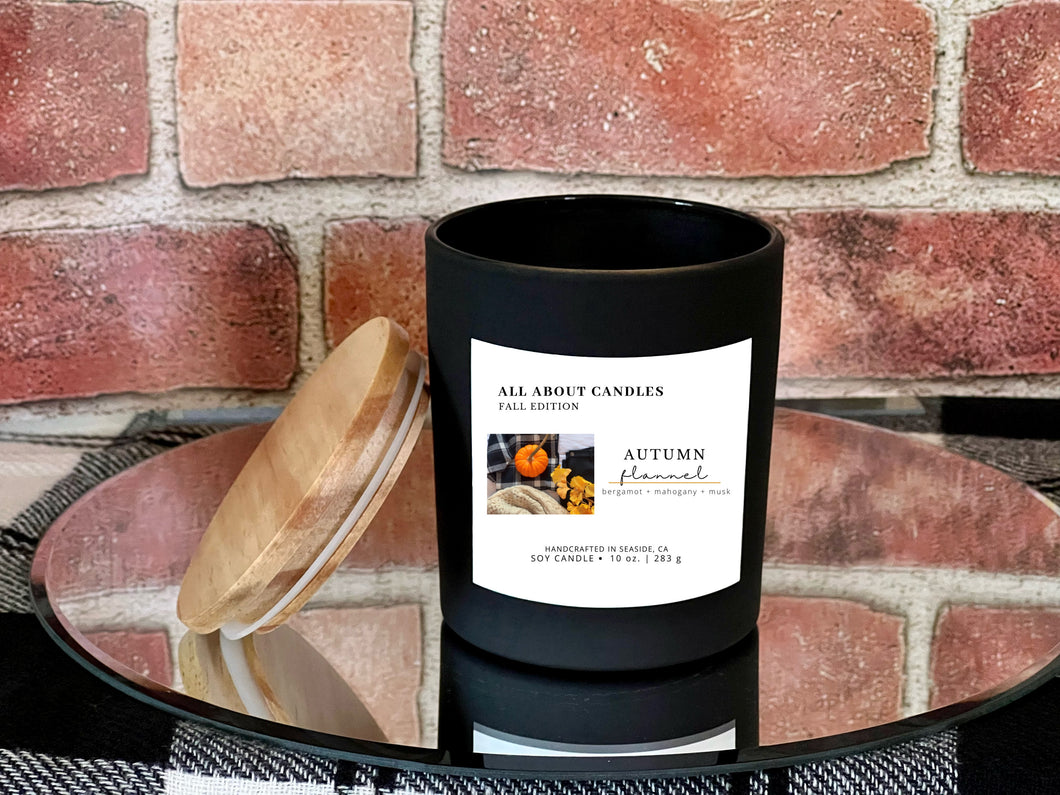 AUTUMN FLANNEL CANDLE